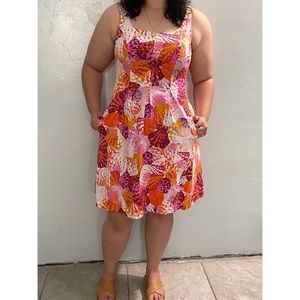 Floral spring/summer dress
